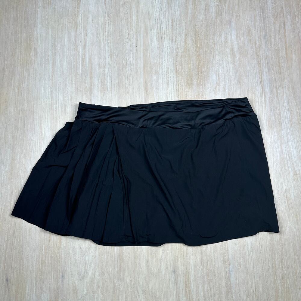 NWT Crane Premium Black Athletic Activewear Summer Falda Short Premium Skort XXL